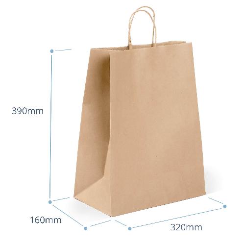 LARGE KRAFT PAPER BAGS